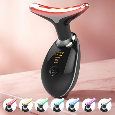 EMS Face Lifting Massager with Red Light Therapy