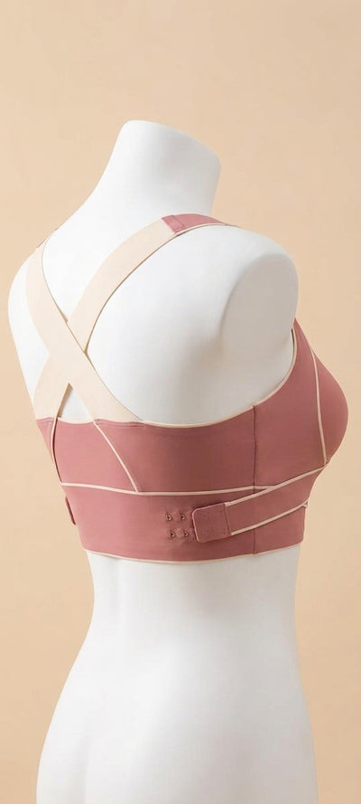 Rose Crossback Support Bra