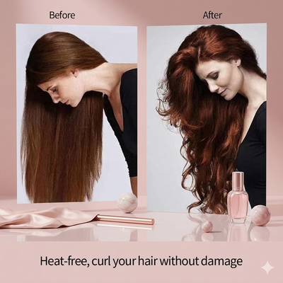Heatless Curling Rod Hair Curls Headband